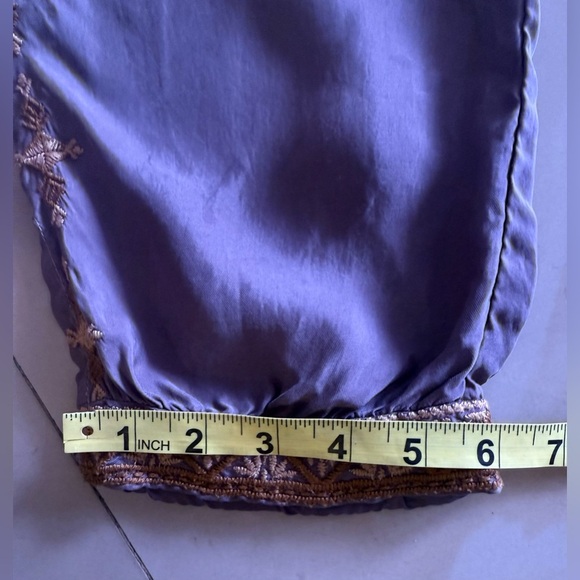 Johnny Was Alice Cupra Jogger Pants Women’s M Grey Elastic Waist Lagenlook Boho - Picture 14 of 16